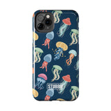 STUBBIE Phone Case for Apple iPhone - Jellyfish Stubbie