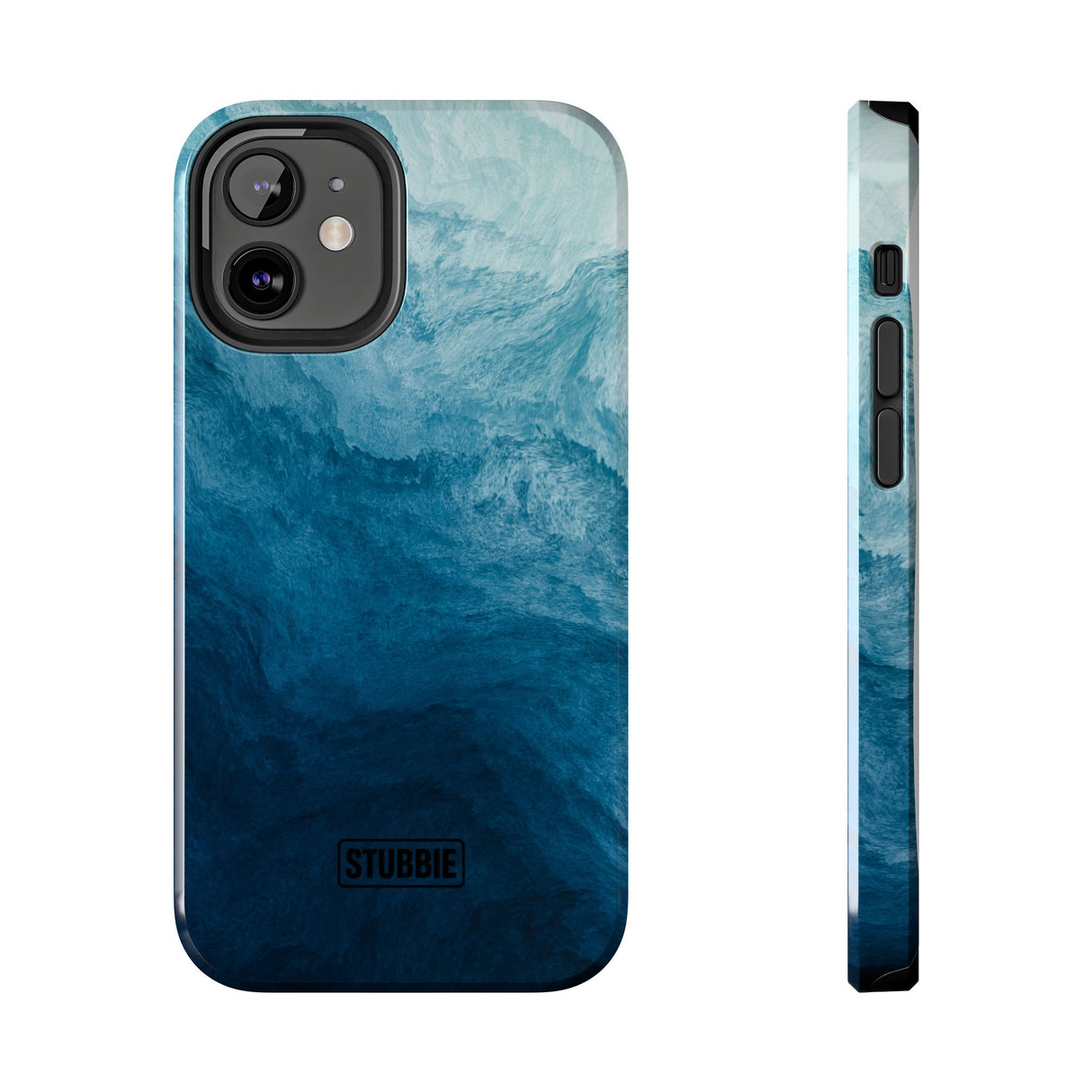 STUBBIE Phone Case for Apple iPhone - Blue Marble Phone Case