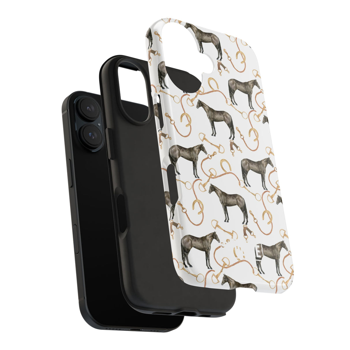 STUBBIE Phone Case for Apple iPhone - Cowboy Horse Phone Case