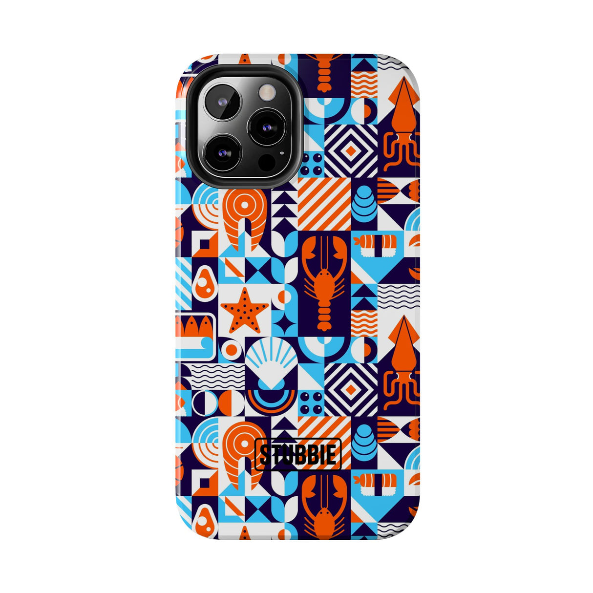 STUBBIE Phone Case for Apple iPhone - Something Fishy Stubbie