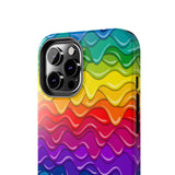 STUBBIE Phone Case for Apple iPhone - Rainbow Cake Phone Case