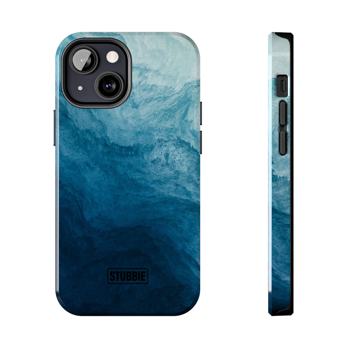 STUBBIE Phone Case for Apple iPhone - Blue Marble Phone Case