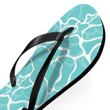 Aqua Flip Flops