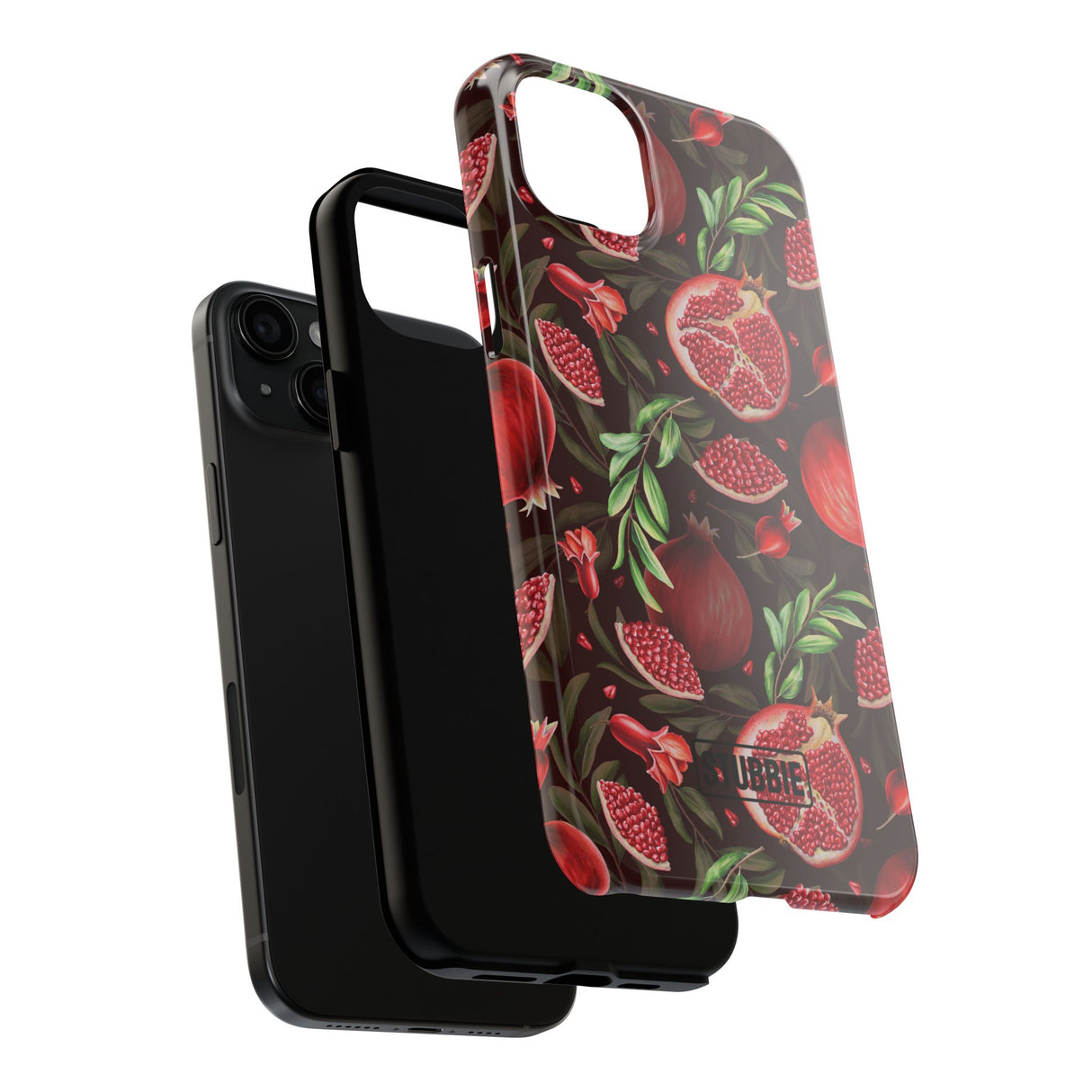 STUBBIE Phone Case for Apple iPhone - Pomegranate Phone Case
