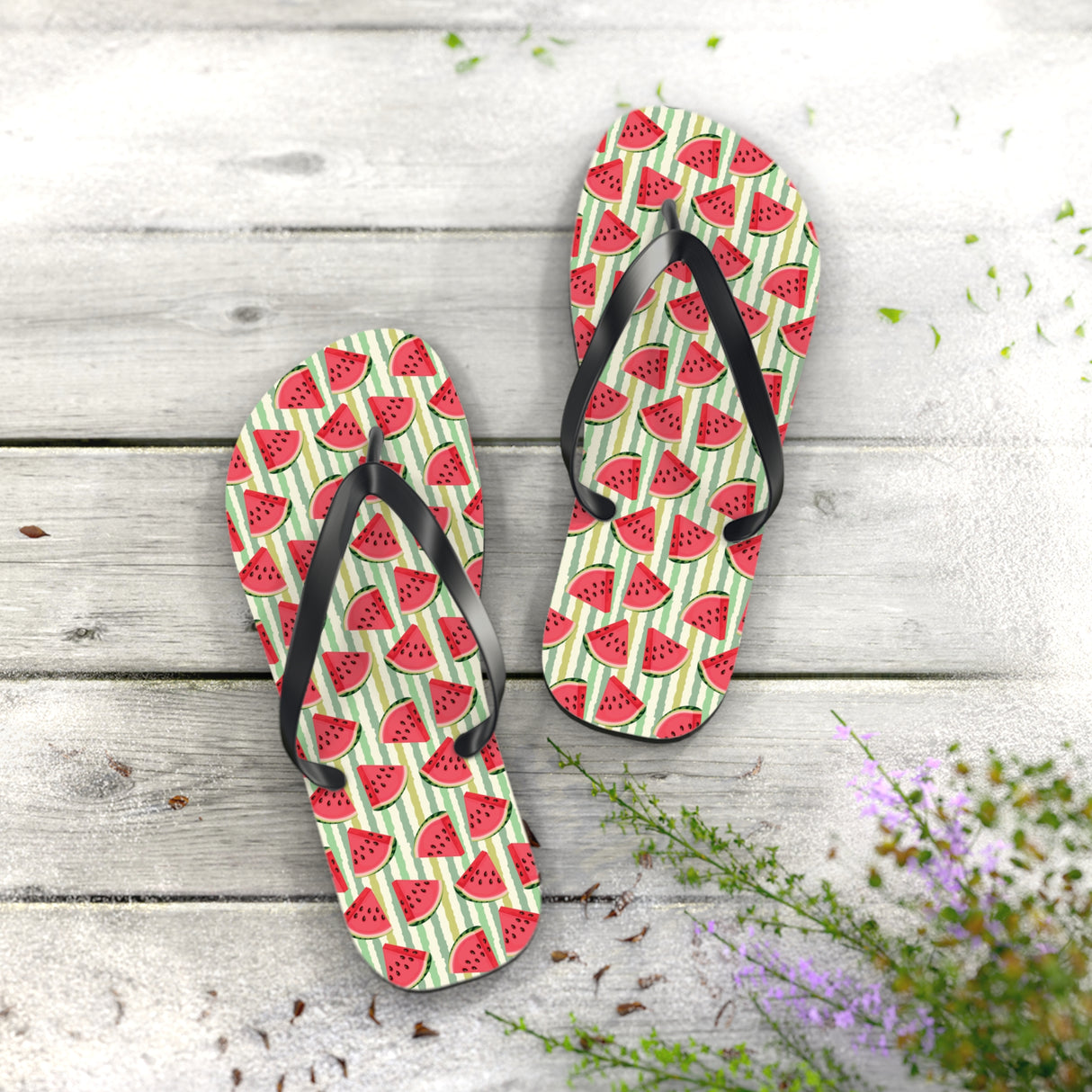 Watermelon Flip Flops