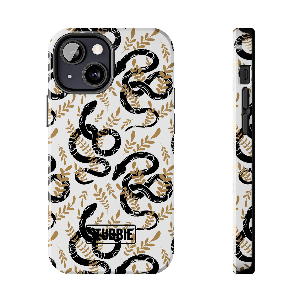STUBBIE Phone Case for Apple iPhone - Black Snake Phone Case
