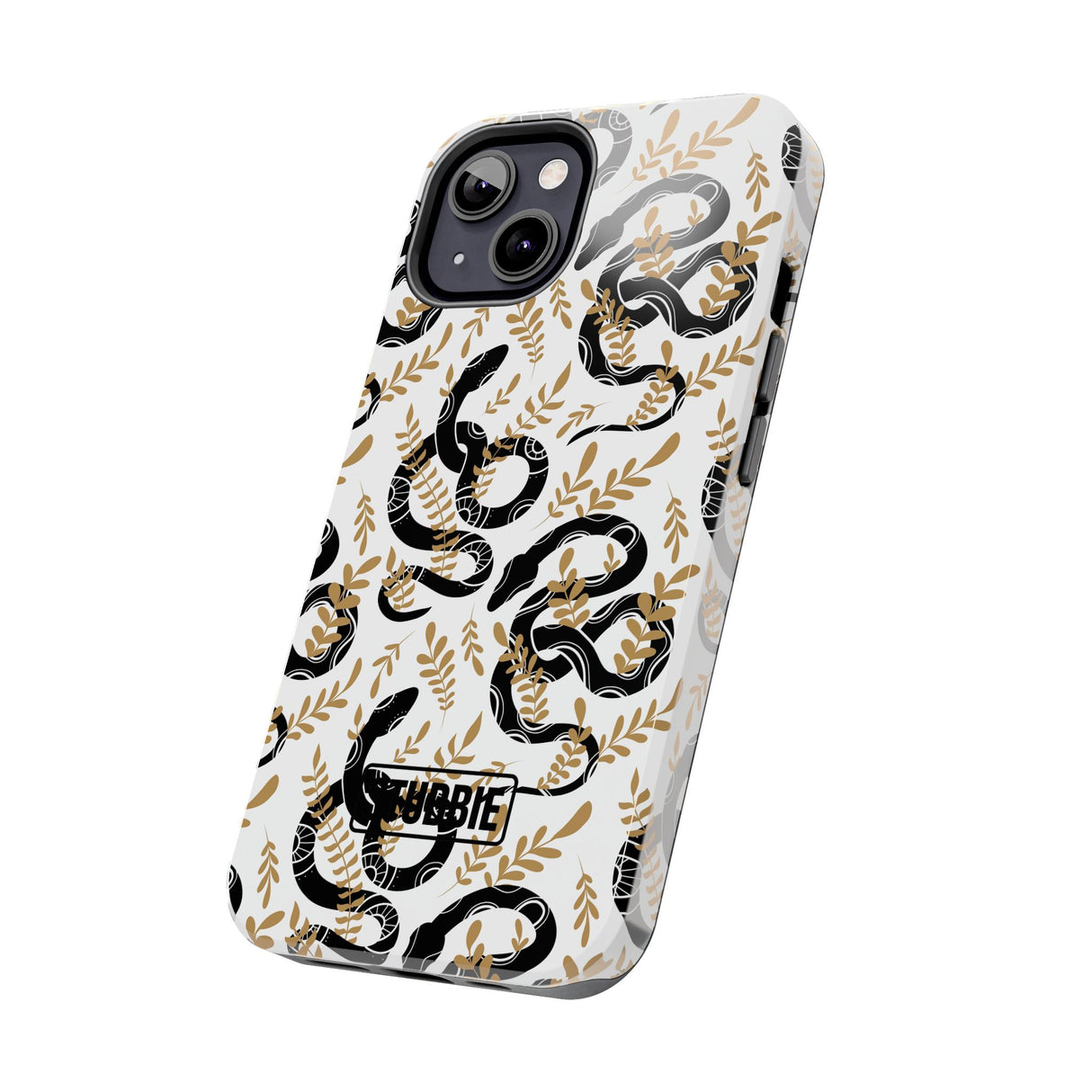 STUBBIE Phone Case for Apple iPhone - Black Snake Phone Case