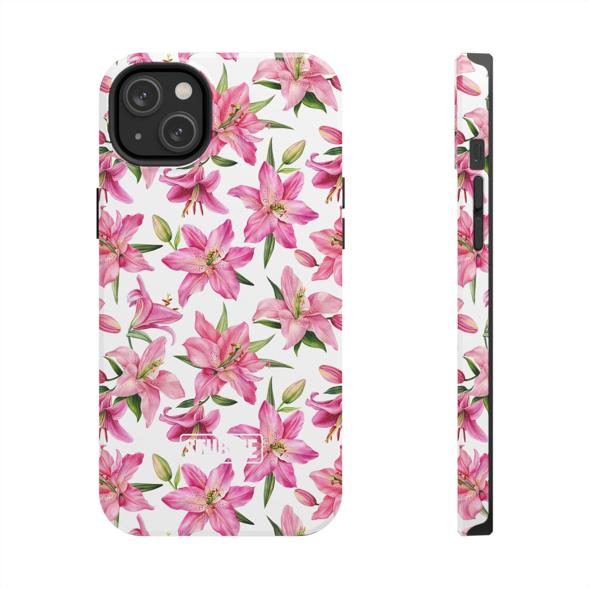 STUBBIE Phone Case for Apple iPhone - Pink Lily Flower Phone Case