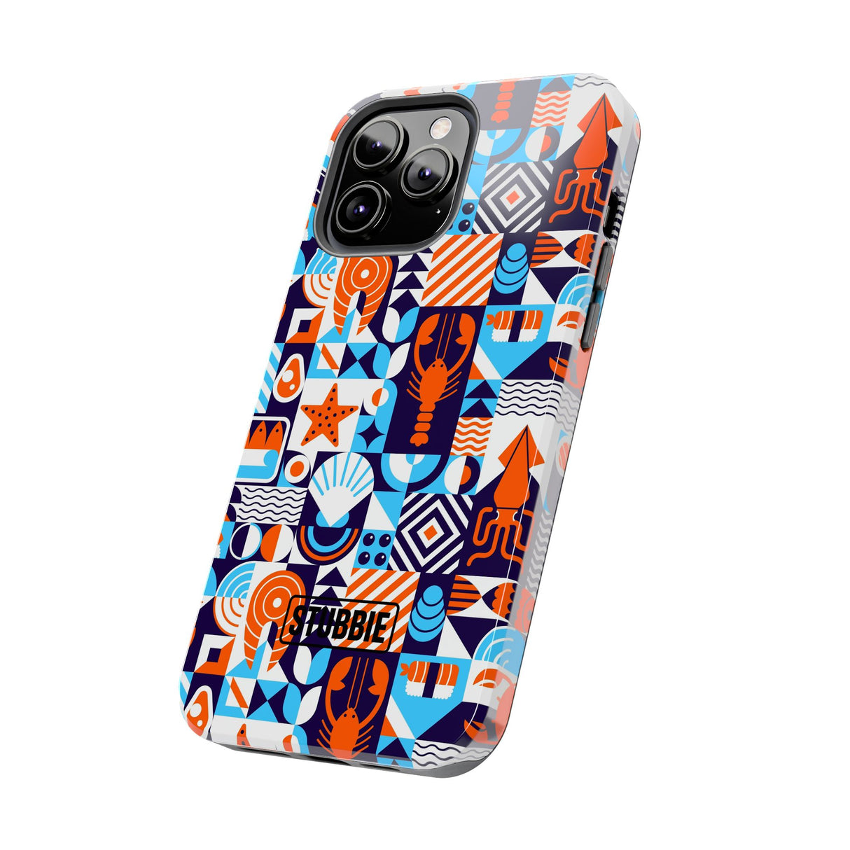 STUBBIE Phone Case for Apple iPhone - Something Fishy Stubbie