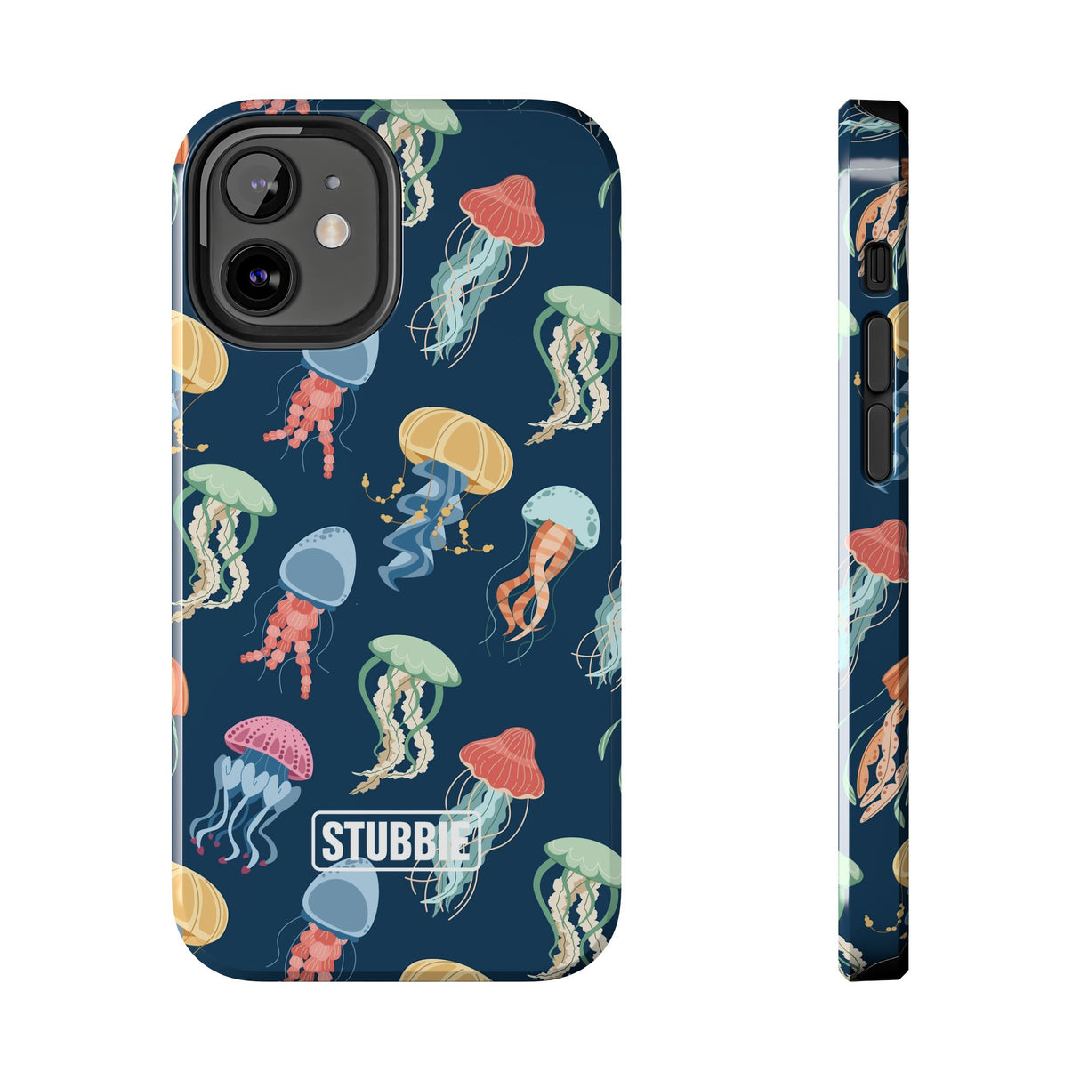 STUBBIE Phone Case for Apple iPhone - Jellyfish Stubbie