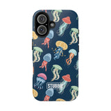 STUBBIE Phone Case for Apple iPhone - Jellyfish Stubbie
