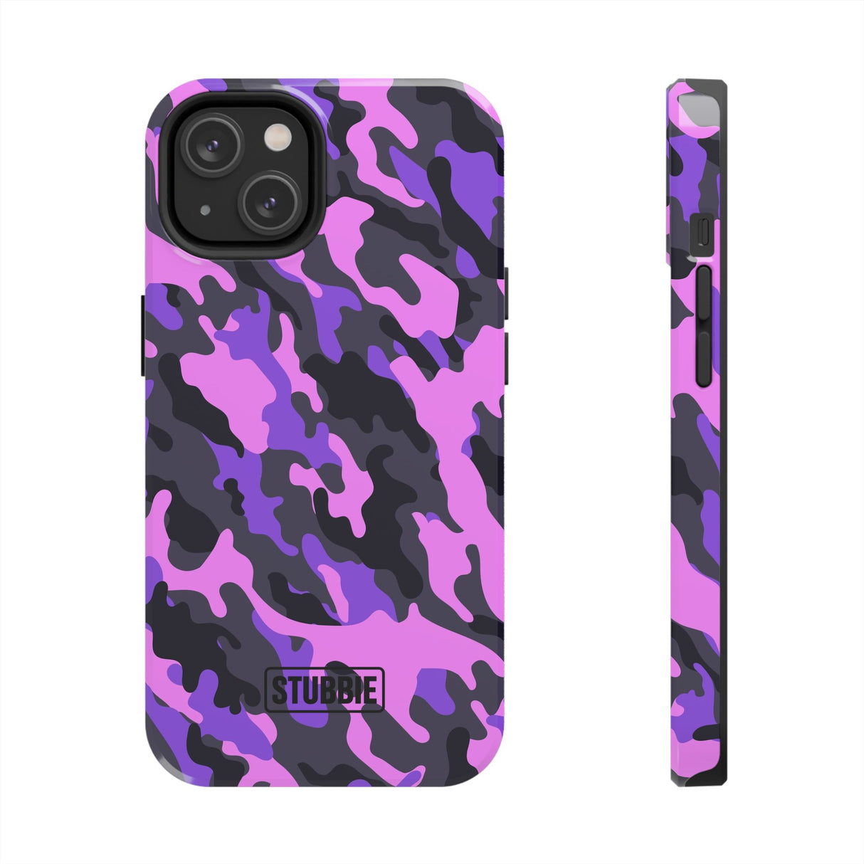 STUBBIE Phone Case for Apple iPhone - Pink Camo Phone Case