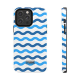 STUBBIE Phone Case for Apple iPhone - Rolling Seas Stubbie