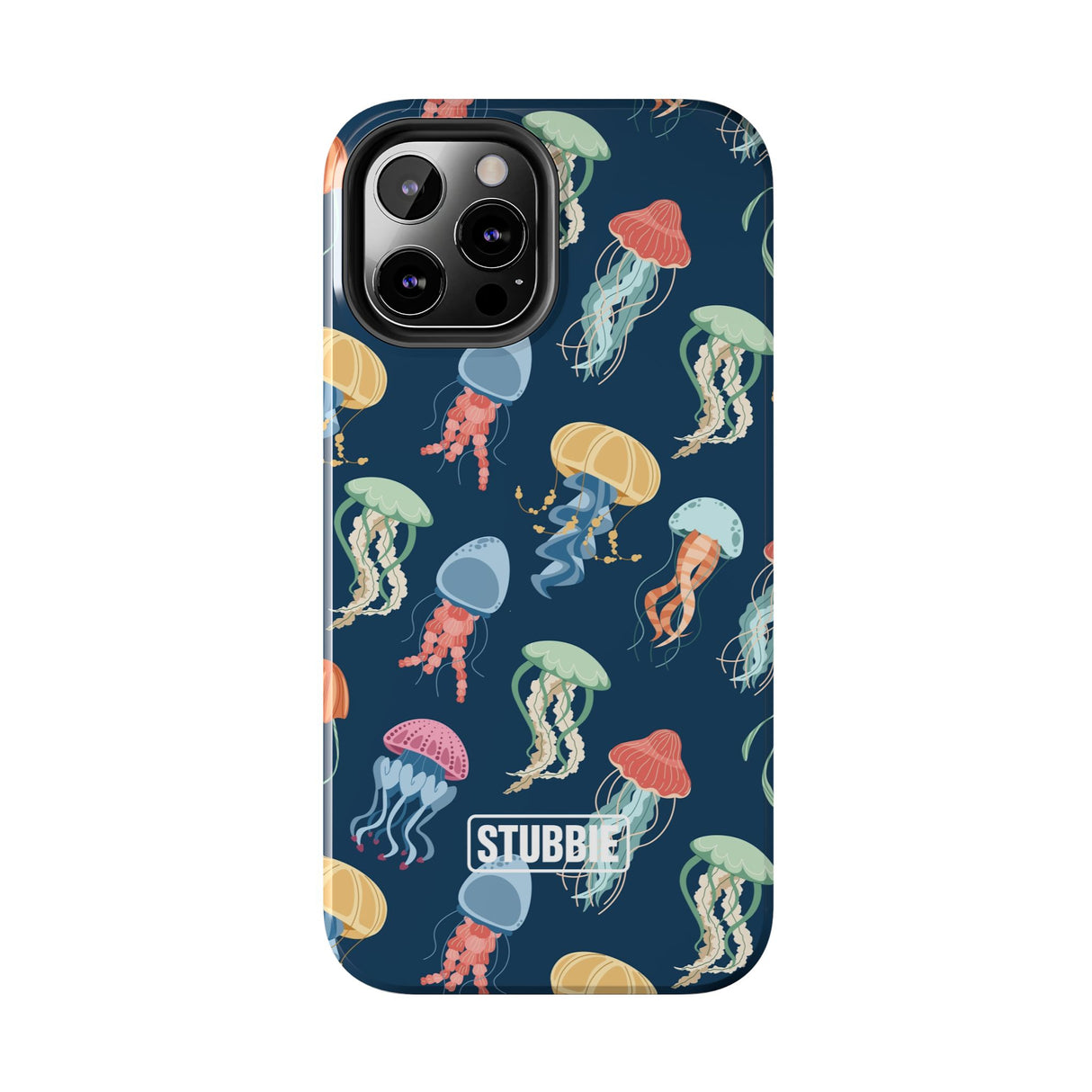 STUBBIE Phone Case for Apple iPhone - Jellyfish Stubbie