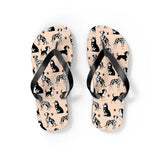 Flip Flops With Dogs