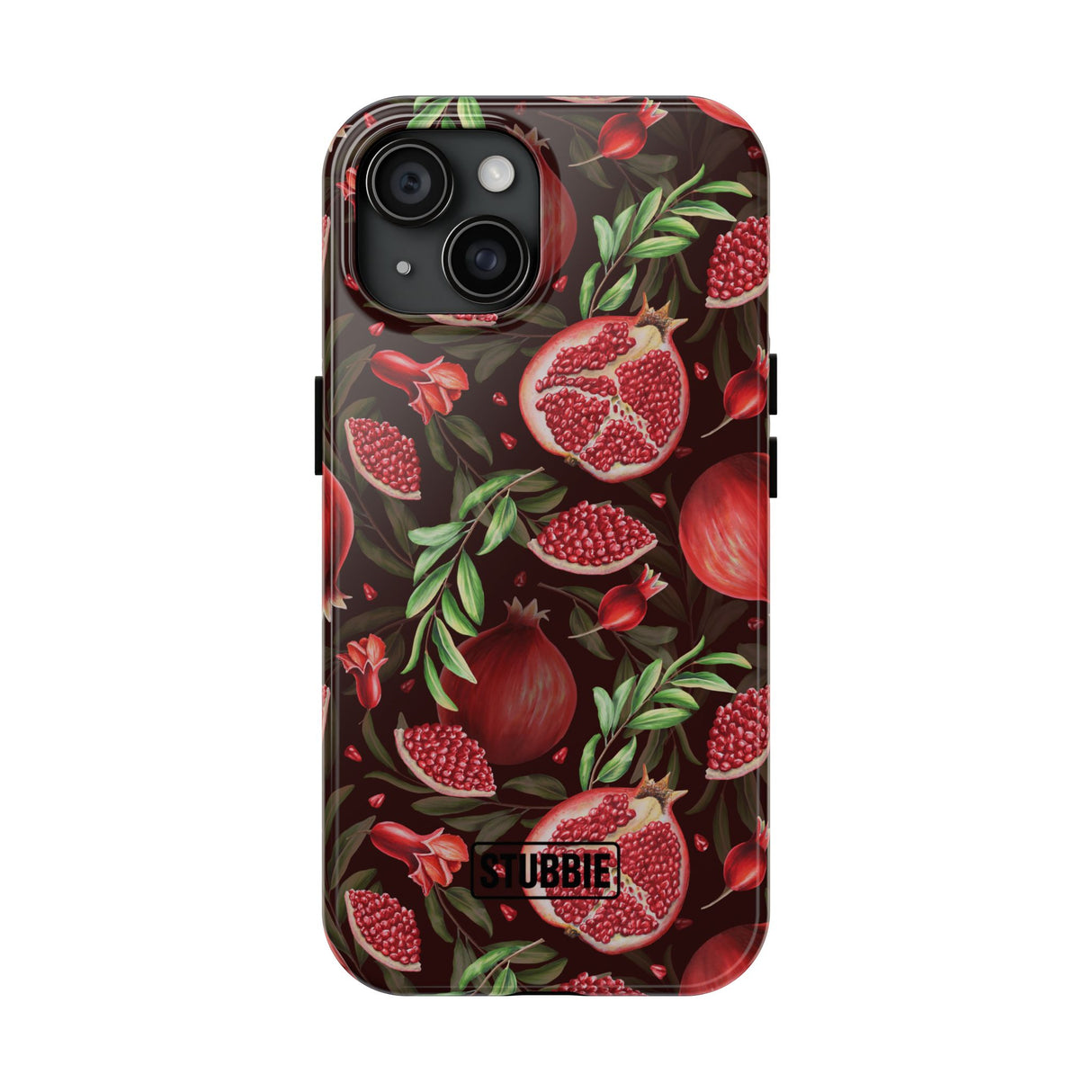 STUBBIE Phone Case for Apple iPhone - Pomegranate Phone Case