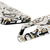 STUBBIE Phone Case for Apple iPhone - Black Snake Phone Case