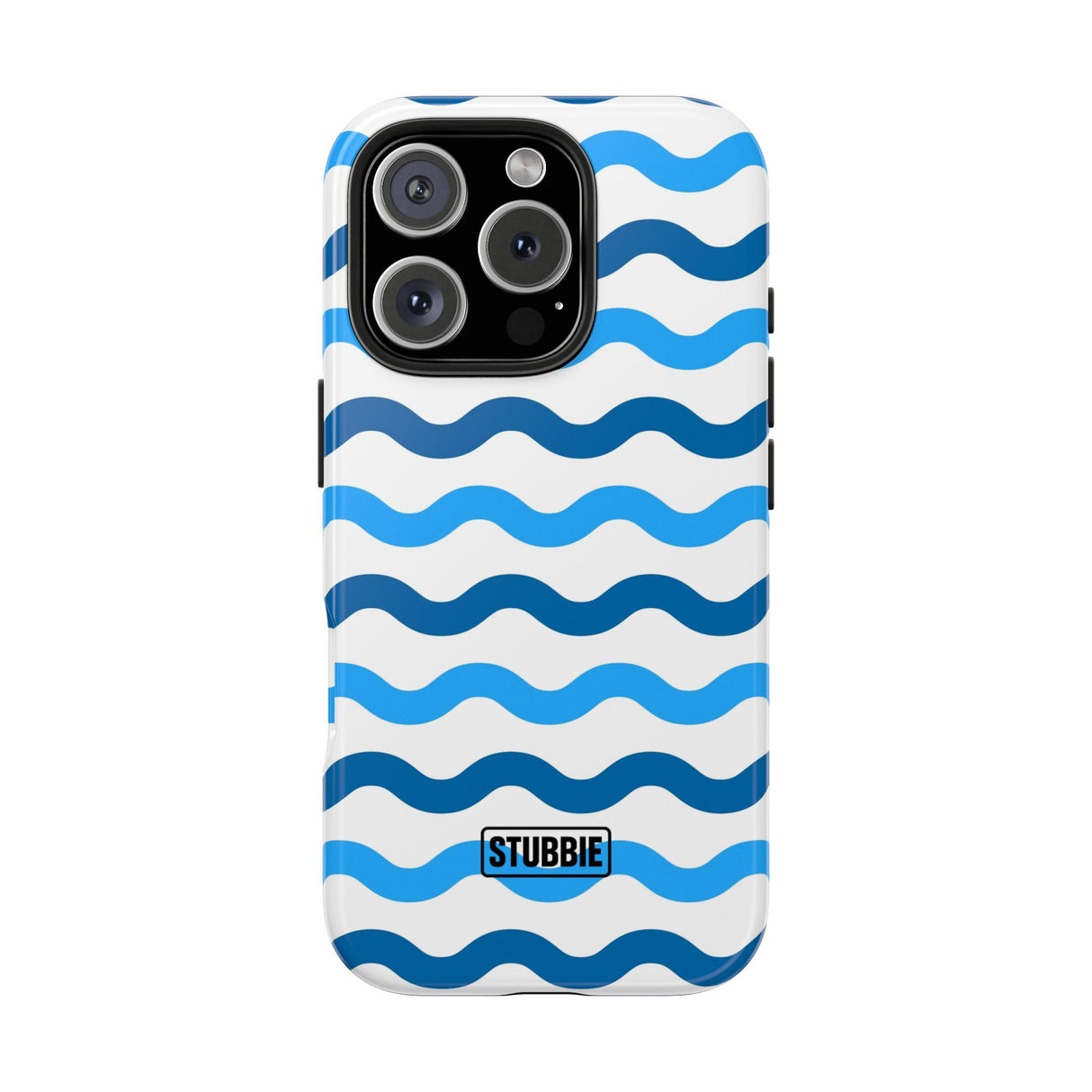 STUBBIE Phone Case for Apple iPhone - Rolling Seas Stubbie