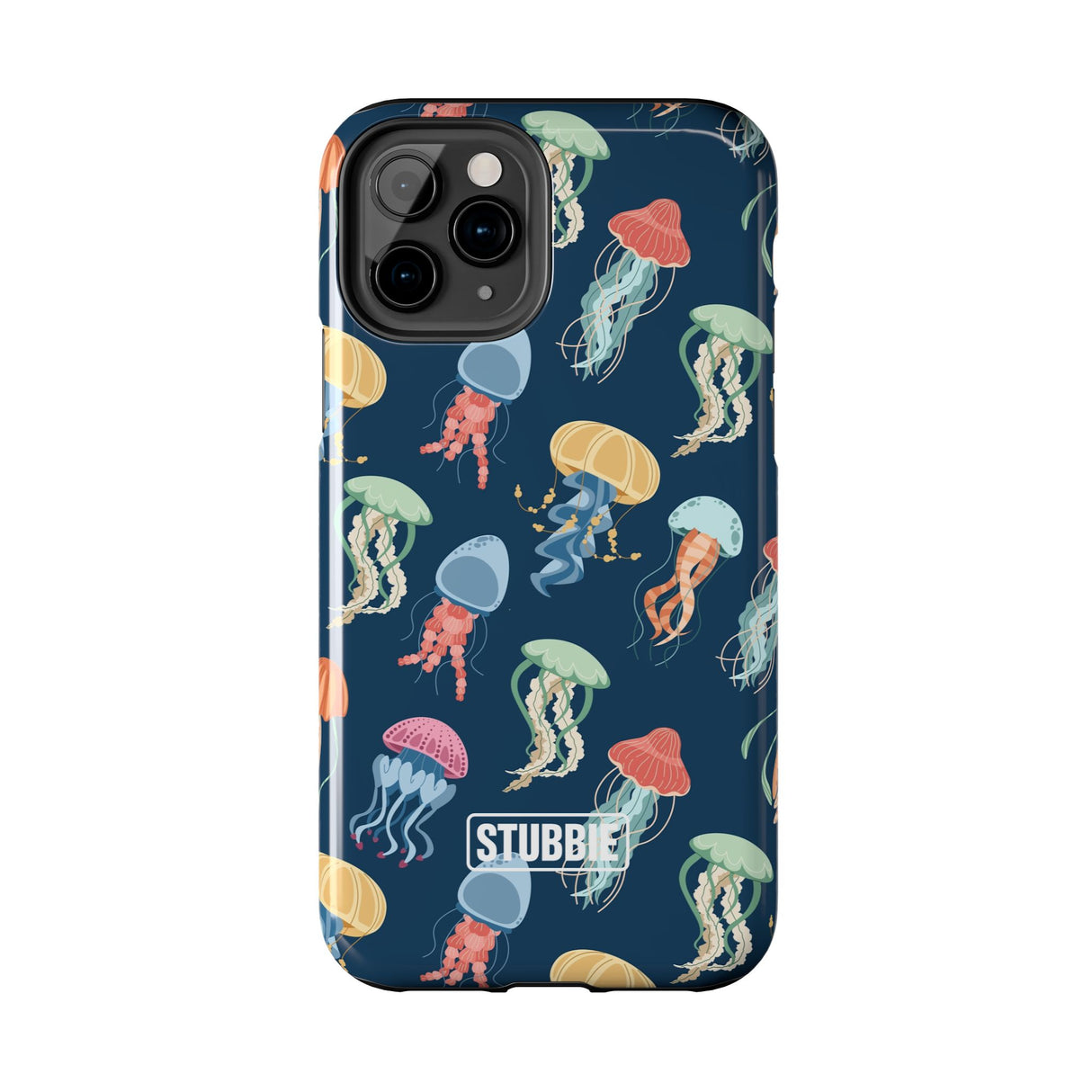 STUBBIE Phone Case for Apple iPhone - Jellyfish Stubbie