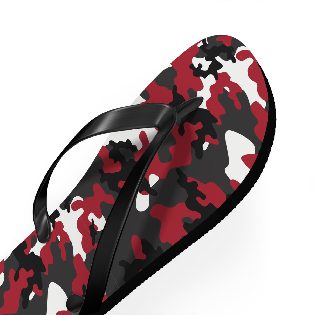 Red Camo Flip Flops