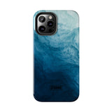 STUBBIE Phone Case for Apple iPhone - Blue Marble Phone Case