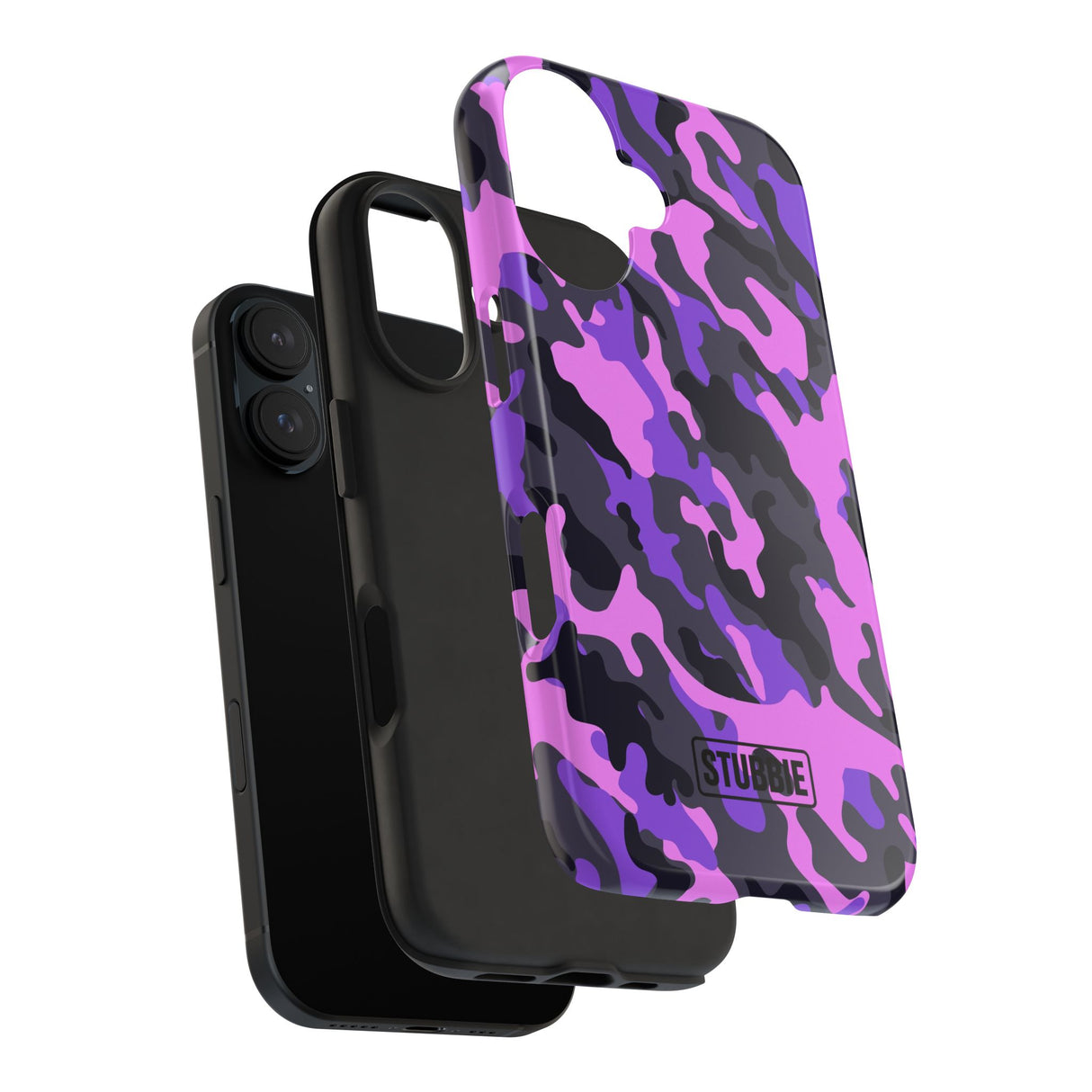STUBBIE Phone Case for Apple iPhone - Pink Camo Phone Case