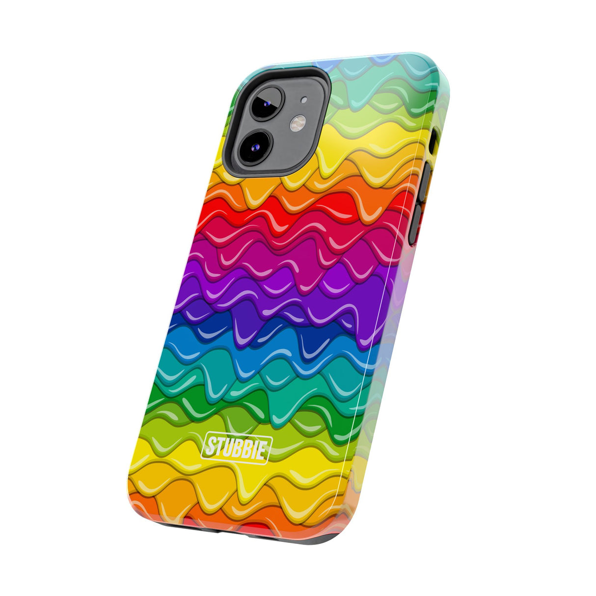 STUBBIE Phone Case for Apple iPhone - Rainbow Cake Phone Case