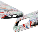 STUBBIE Phone Case for Apple iPhone - Travel Stamp Stubbie