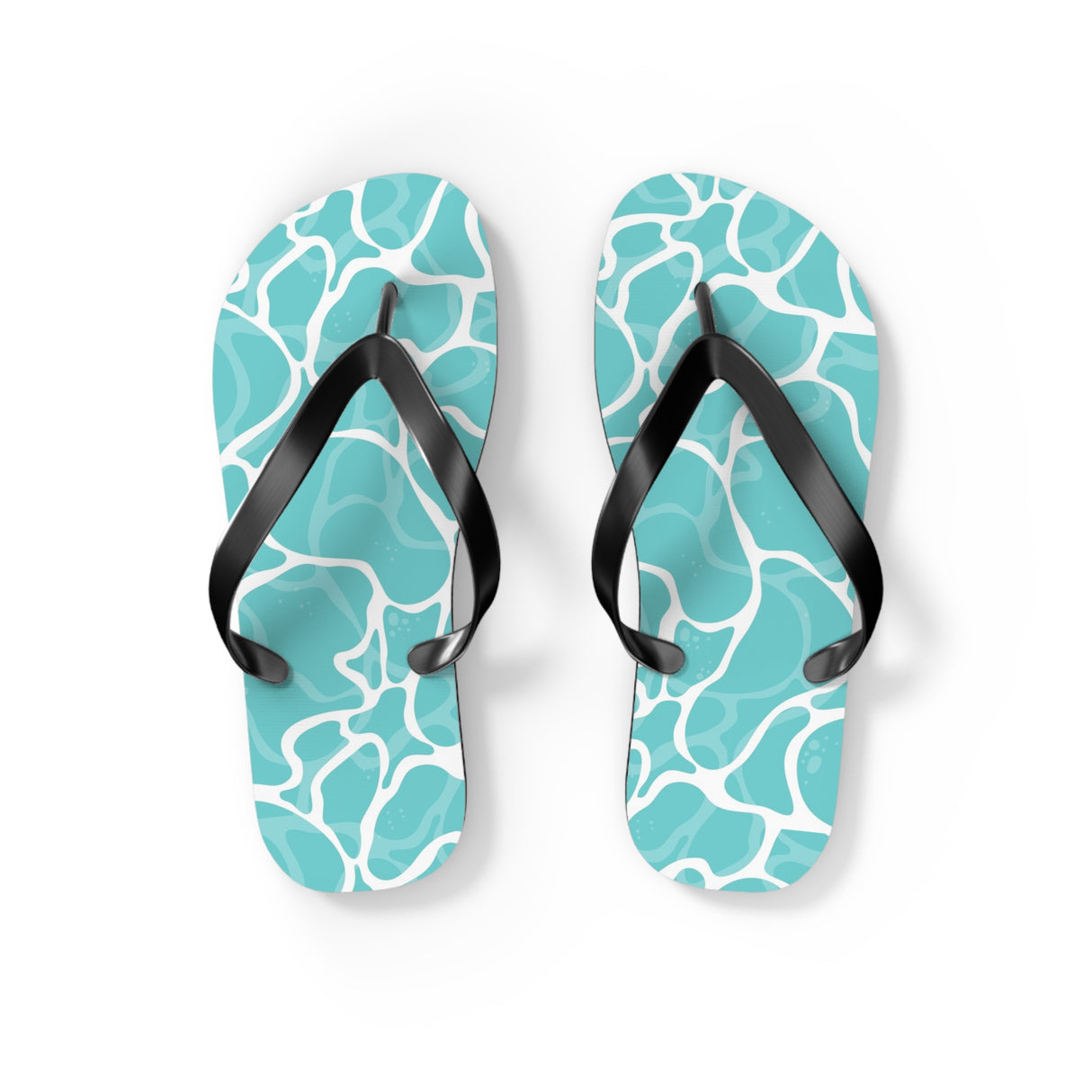 Aqua Flip Flops
