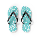 Aqua Flip Flops