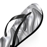 Silver Flip Flops