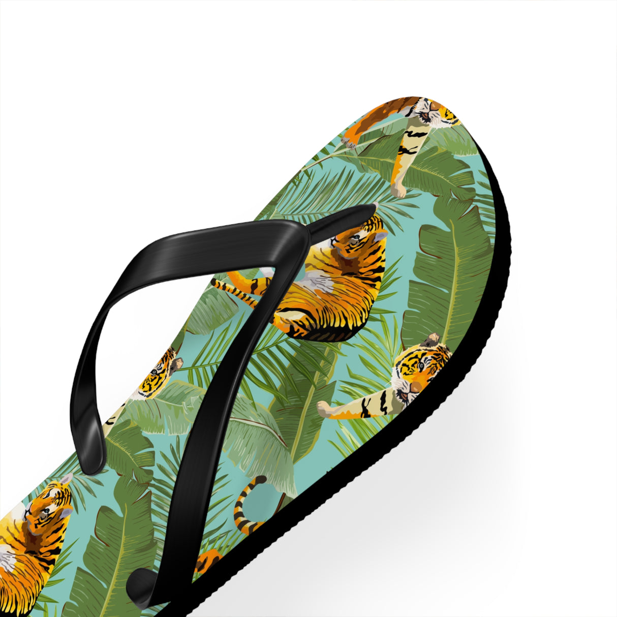 STUBBIE Print Flip Flops - Jungle Tiger STUBBIE