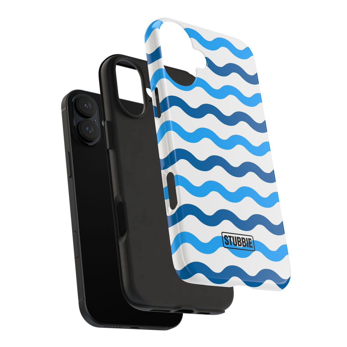 STUBBIE Phone Case for Apple iPhone - Rolling Seas Stubbie
