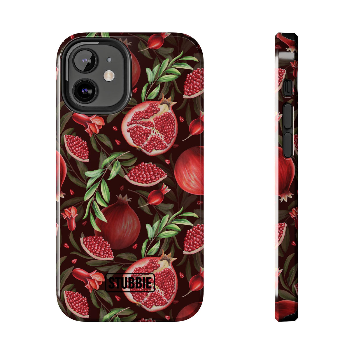 STUBBIE Phone Case for Apple iPhone - Pomegranate Phone Case