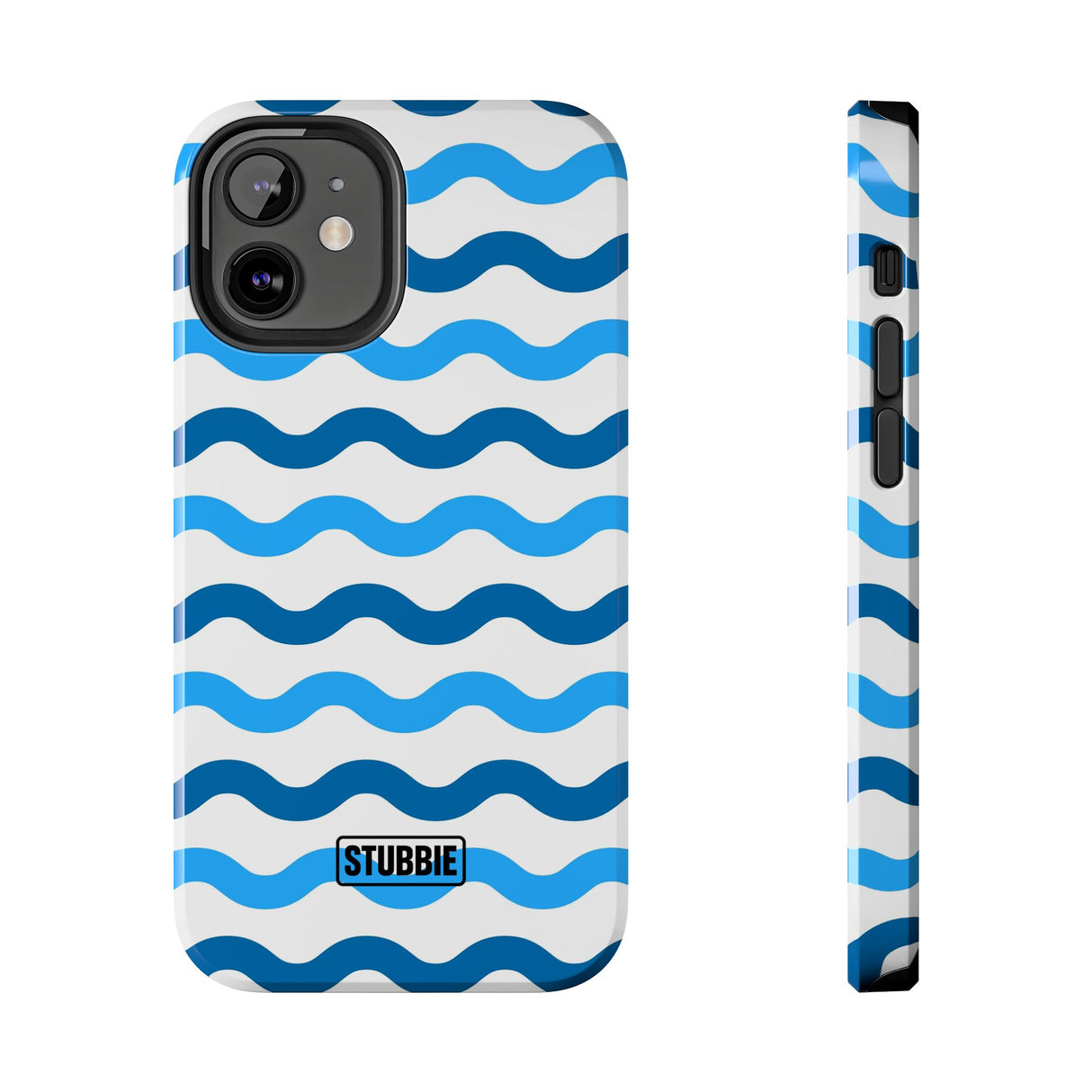 STUBBIE Phone Case for Apple iPhone - Rolling Seas Stubbie