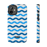 STUBBIE Phone Case for Apple iPhone - Rolling Seas Stubbie