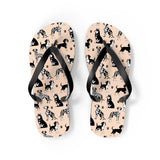 Flip Flops With Dogs