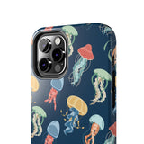 STUBBIE Phone Case for Apple iPhone - Jellyfish Stubbie