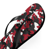 Red Camo Flip Flops