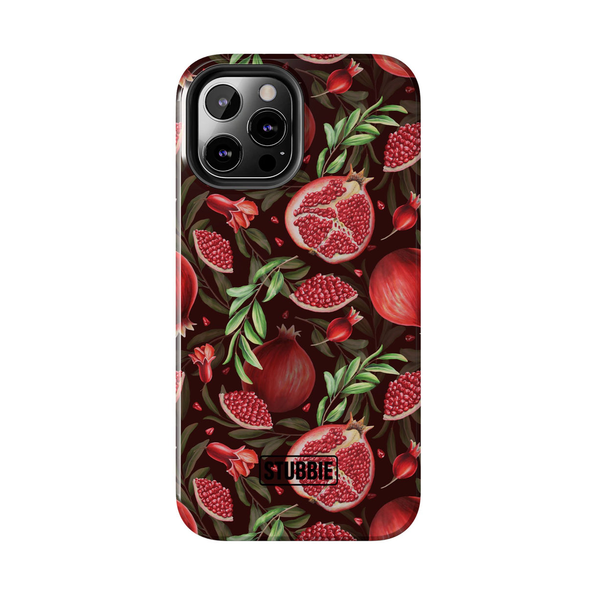 STUBBIE Phone Case for Apple iPhone - Pomegranate Phone Case