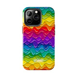 STUBBIE Phone Case for Apple iPhone - Rainbow Cake Phone Case