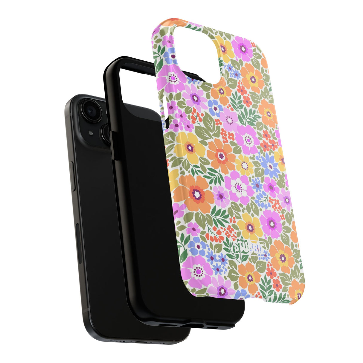 STUBBIE Phone Case for Apple iPhone - Petal Power Stubbie