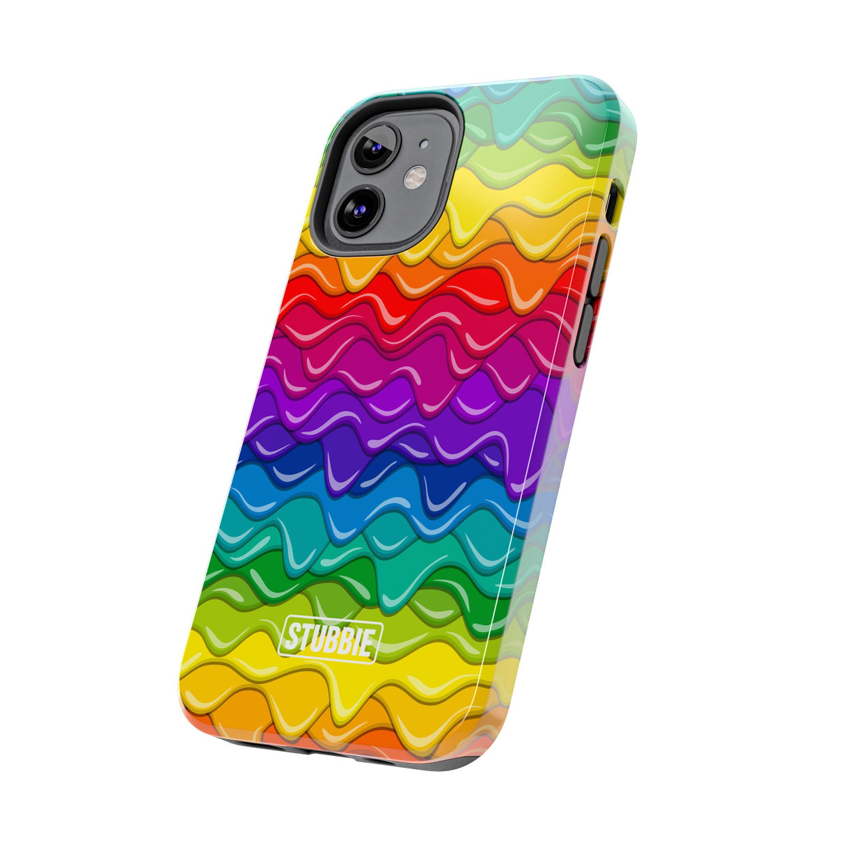 STUBBIE Phone Case for Apple iPhone - Rainbow Cake Phone Case