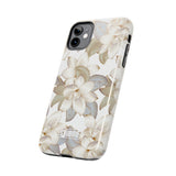 STUBBIE Phone Case for Apple iPhone - White Flowers Phone Case