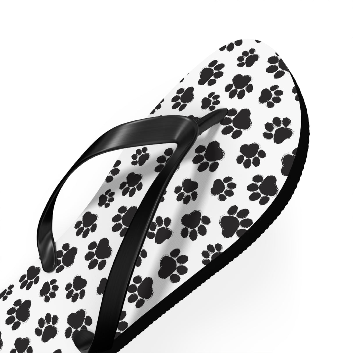 Paw Print Flip Flops
