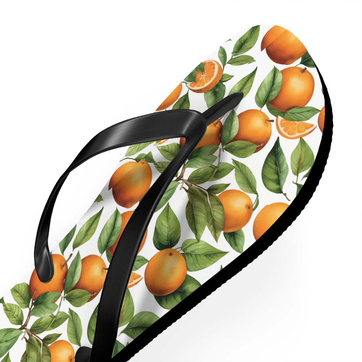 Orange Flip Flops