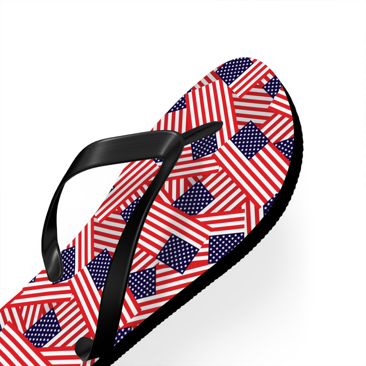 Mini American Flag Flip Flops