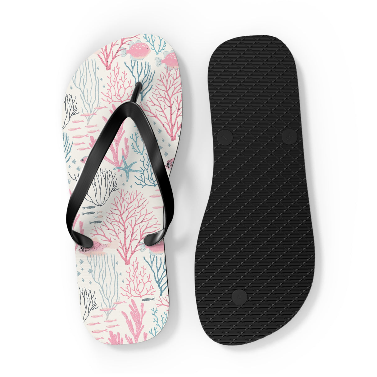 STUBBIE Flip Flops - Coral STUBBIE