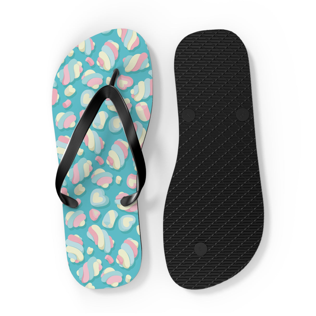 Marshmallow Flip Flops