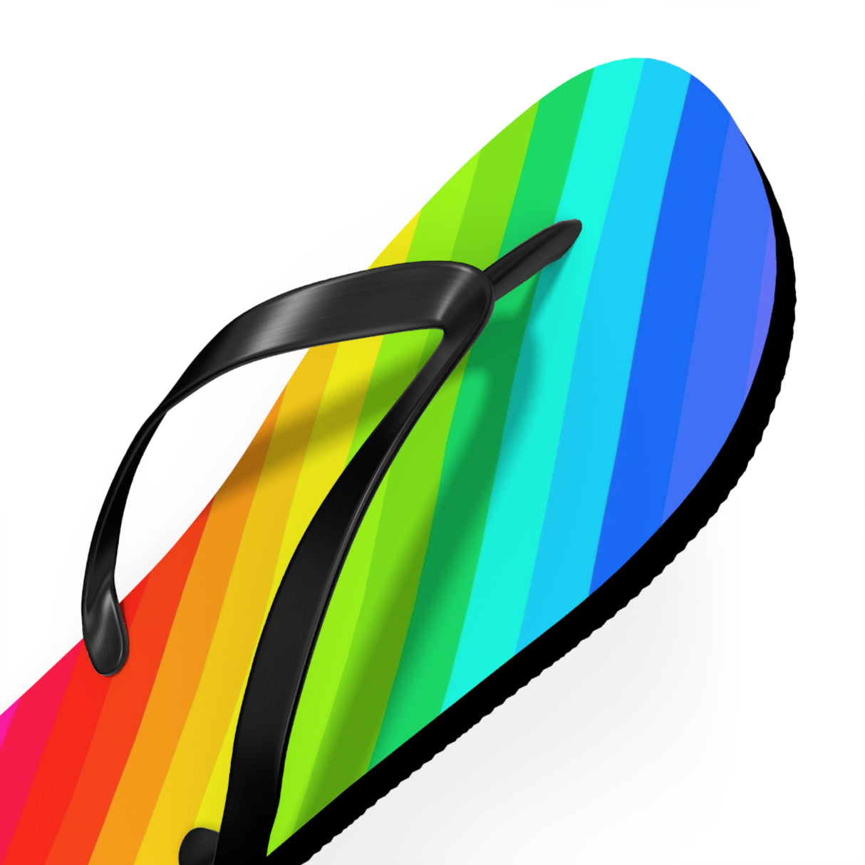 Rainbow Flip Flops